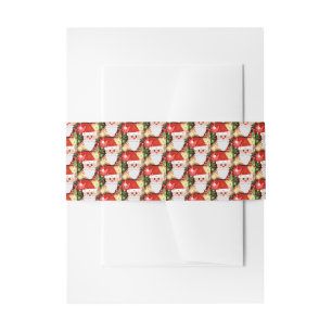 Feliz Navidad Invitation Belly Band