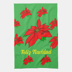 Feliz Navidad Kitchen Towel