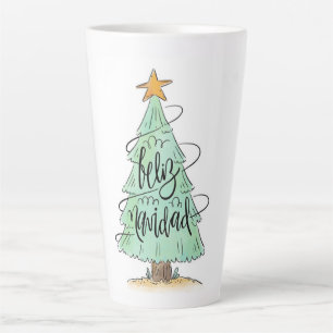 Feliz Navidad Latte Mug