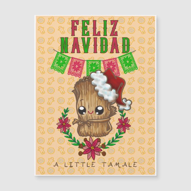 Feliz Navidad - Little Tamale (yellow) (Front)