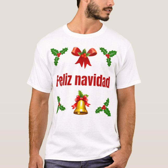 Feliz navidad - mens tshirt (Front)