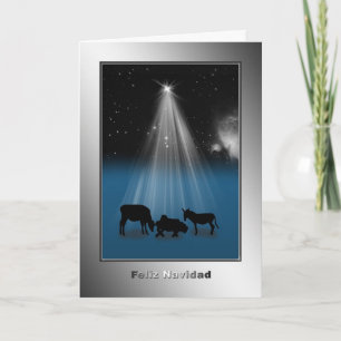 Feliz Navidad, “Merry Christmas,” Spanish Card