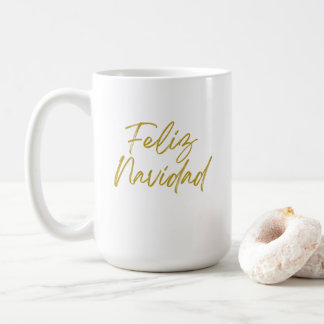 Feliz Navidad message  Coffee Mug