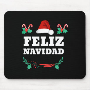 Feliz Navidad Mexican Christmas Spanish Xmas  Mouse Pad