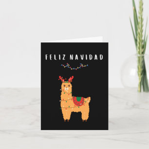 Feliz Navidad Mexican Spanish Christmas Card