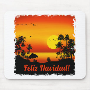 feliz Navidad Mouse Pad