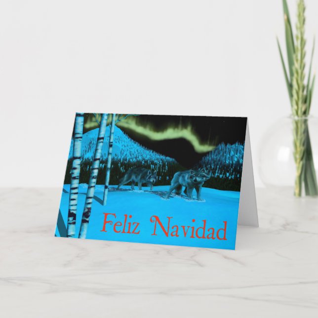 Feliz Navidad - Night Patrol Holiday Card (Front)