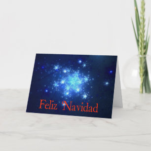 Feliz Navidad - Night Sky Holiday Card