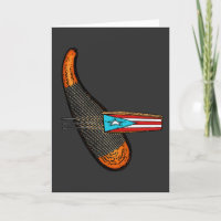 Feliz Navidad Puerto Rican Flag Guiro Boricua