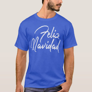 Feliz Navidad retro 70s family T-Shirt