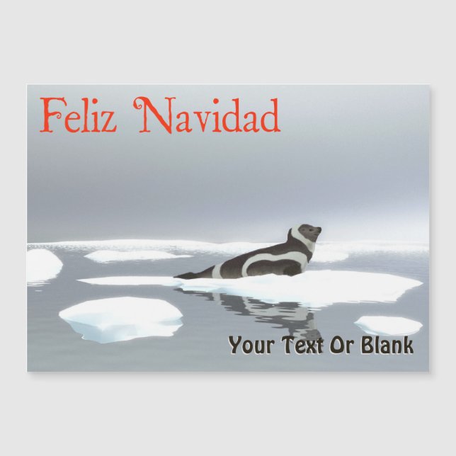 Feliz Navidad - Ribbon Seal (Front)