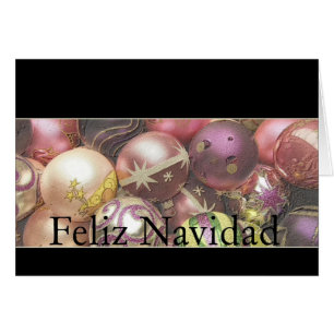 Feliz Navidad - spanish christmas card