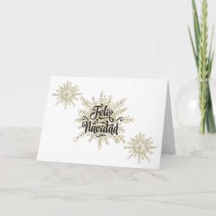 Feliz Navidad Spanish Christmas Holiday Card