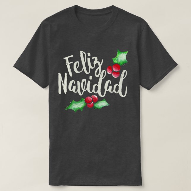 Feliz Navidad T-Shirt (Design Front)