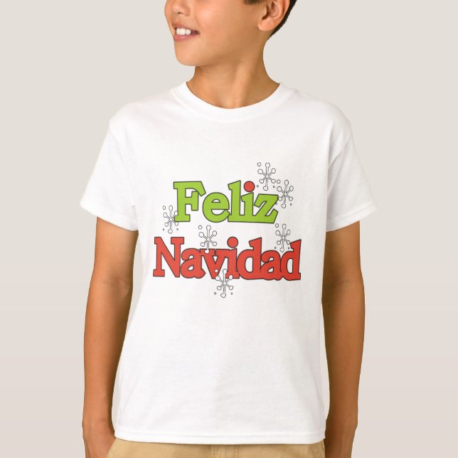 Feliz Navidad T-shirts and Gifts (Front)