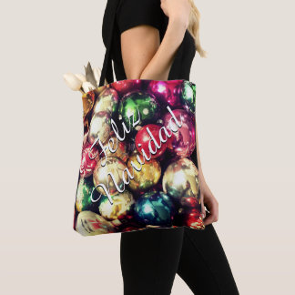 "Feliz Navidad" Tote Bag
