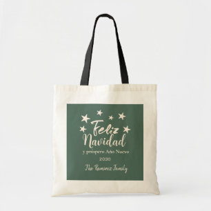 Feliz Navidad y próspero Año Nuevo Holiday Tote Bag