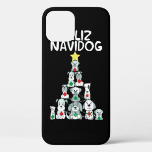Feliz Navidog Christmas Dog T-Shirt, Funny Cute Xm iPhone 12 Case