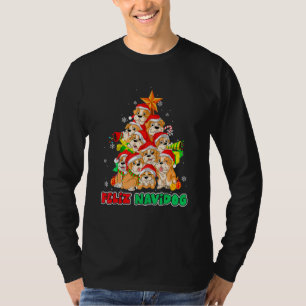Feliz Navidog Feliz Navidad Christmas Bulldog Dog T-Shirt