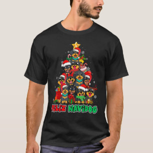 Feliz Navidog Feliz Navidad Christmas Rottweiler D T-Shirt