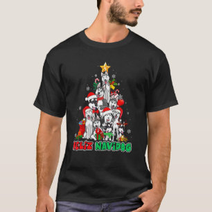 Feliz Navidog Feliz Navidad Christmas Siberian Hus T-Shirt