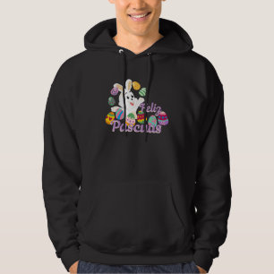 Feliz Pascuas Bunny Happy Easter Hoodie