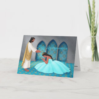 "Feliz Quinceañera." Greeting Card