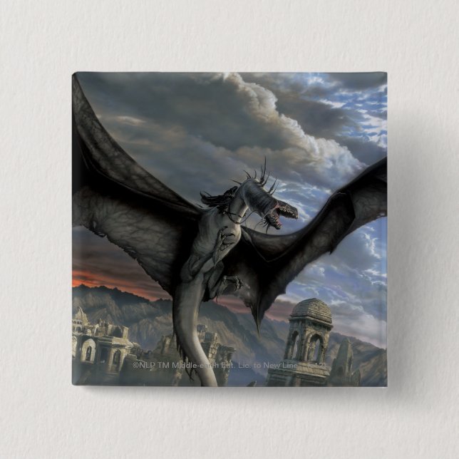 Fell Beast 15 Cm Square Badge (Front)