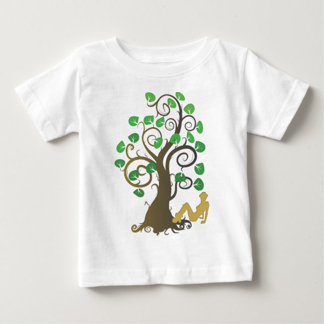 Fell from the Family Tree Baby T-Shirt (Front)