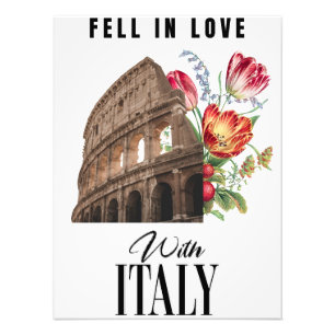 Fell in Love With Italy Photo Print