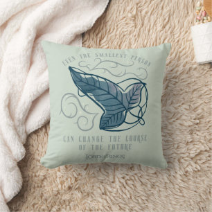 Fellowship Elven Brooch Quote Graphic Cushion