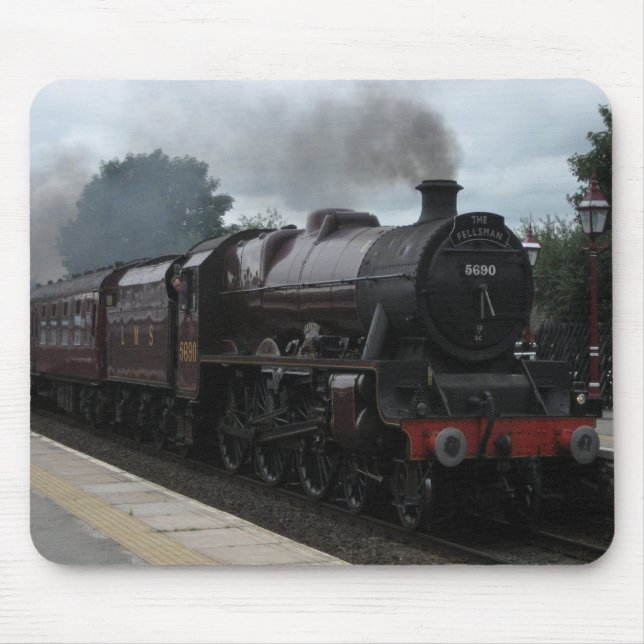Fellsman steam train mouse pad (Front)