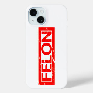 Felon Stamp iPhone 15 Case