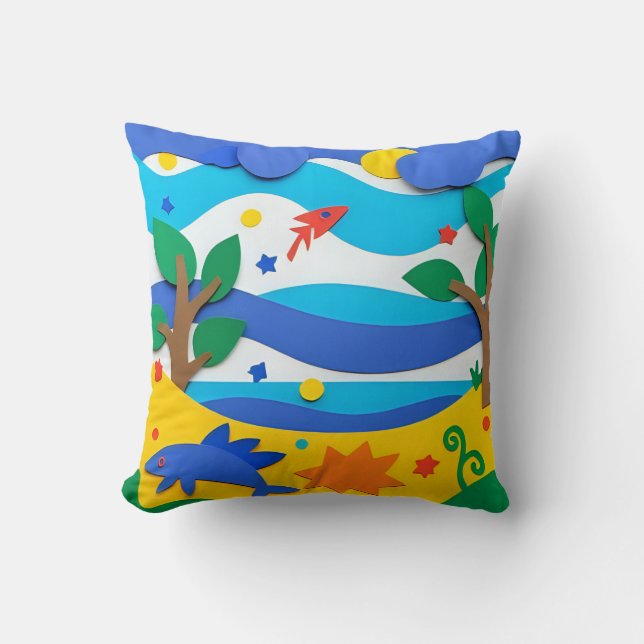 Felt Fun Cushion (Front)