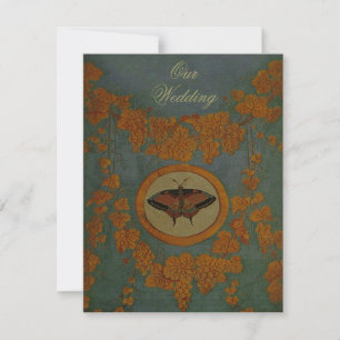 FELT PAPER Butterfly Silk Cloth ~ Invitations