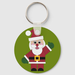 Felt Santa 2021 Keychain