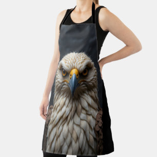 Felted Bird Portrait Apron