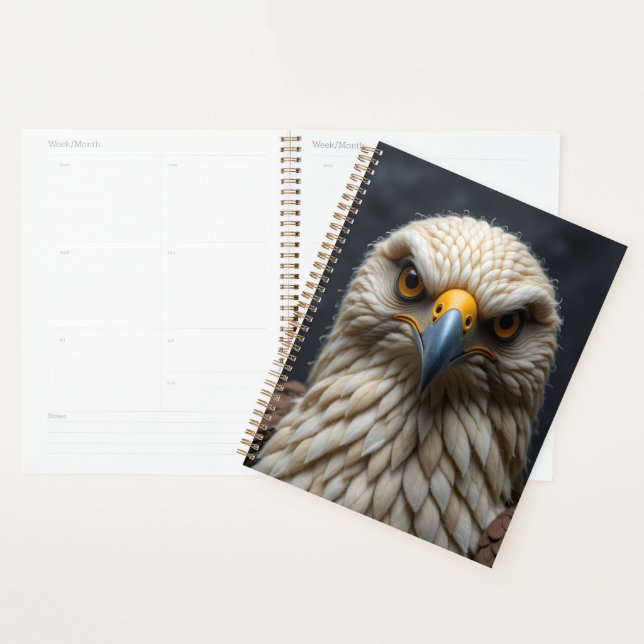 Felted Bird Portrait Planner (Display)