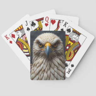Felted Bird Portrait Playing Cards