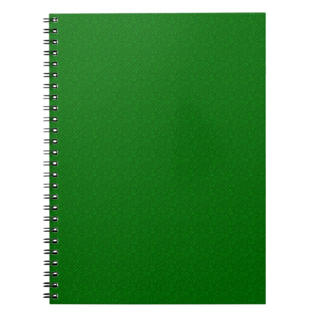 Felted Green Notebook (Front)