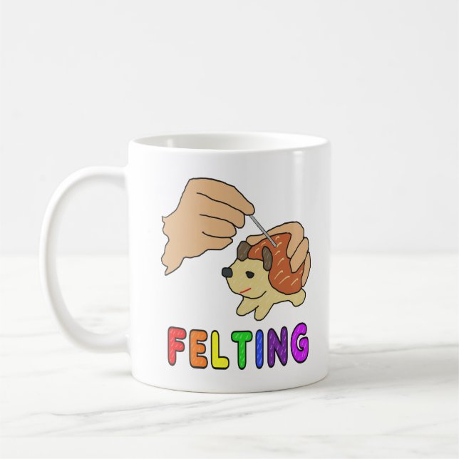 Felting Mug (Left)