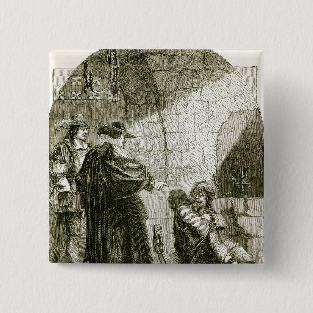 Felton in Prison 15 Cm Square Badge (Front)