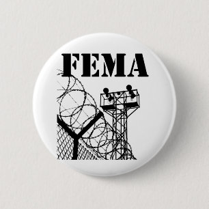 FEMA Camps 6 Cm Round Badge