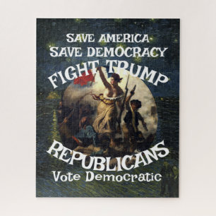 FEMA TSA TRUMPS FW EXPIRED VOTE ELECTION CAMPAIGN JIGSAW PUZZLE