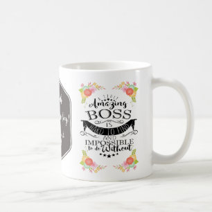 female amazing boss, best boss mug