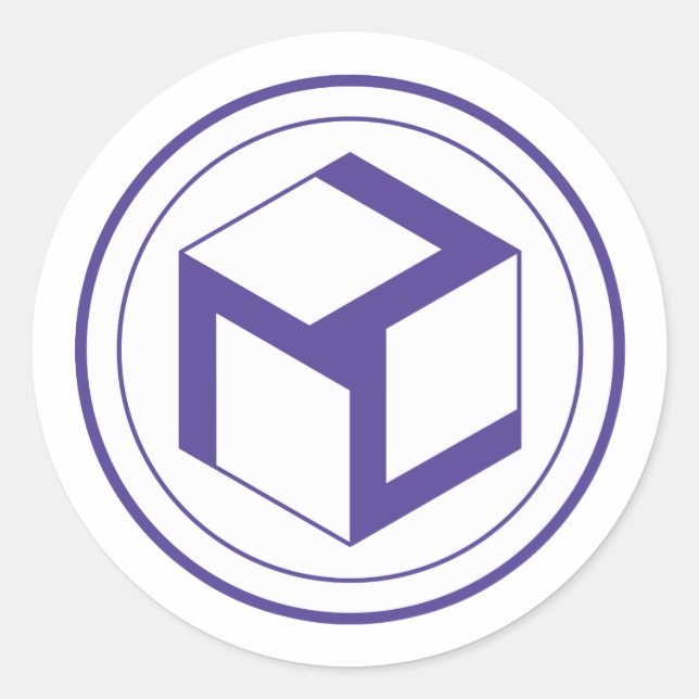 Female  Antahkarana - Yin Antahkarana Classic Round Sticker (Front)