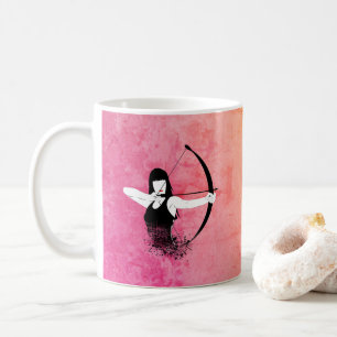 Female Archer Coffee Mug