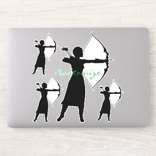 Female Archer Silhouette Thunder_Cove