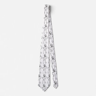 Female Art Illustration Thunder_Cove  Tie