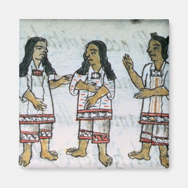 Female Aztec costumes Magnet (Front)
